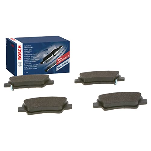 Bosch Bp1478 Pastiglie Freno, Asse Posteriore, Certificato Ece-R90, 1 Set Di 4 Pastiglie