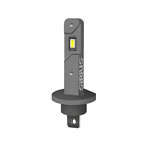 Sirius Kit 2 Headlight Led H1 Corta Chip 5530-12V - 1200Lm A Lampada - 6300K - Per Auto - Moto