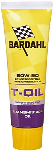 Bardahl - Olio Trasmissione T-Oil, Per Ingranaggi Di Moto E Scooter 80W90, Azione Antiusura E Antischiuma, Ottimale Lubrificazione E Protezione Degli