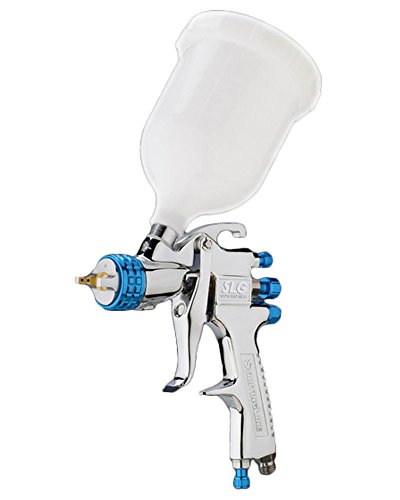 Devilbiss Slg-610 1.3 - Pistola A Spruzzo Per Vernici A Solvente, Compatibile Con Piccoli Compressori