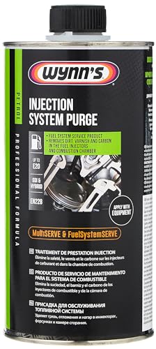 Wynns Injection System Purge, Pulitore Iniettori Iniezione A Benzina Senza Smontaggio, 1 Litro