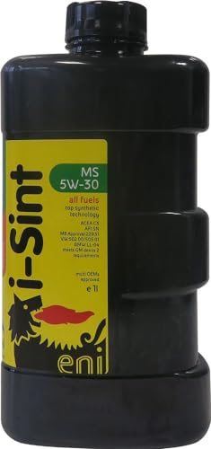 Eni 102191 Lubrificante Auto, I-Sint Ms 5W-30, 1 Litro
