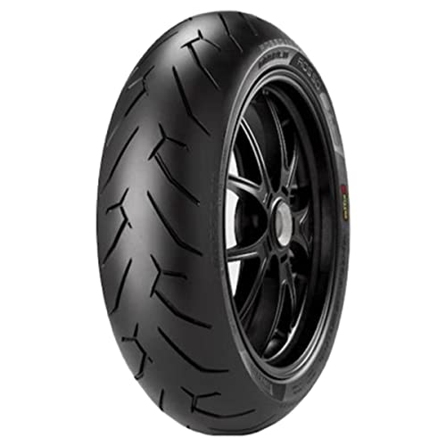 Gomme Pirelli Diablo Rosso 2 180 55 Zr17 M/C (73W) Tl Per Moto