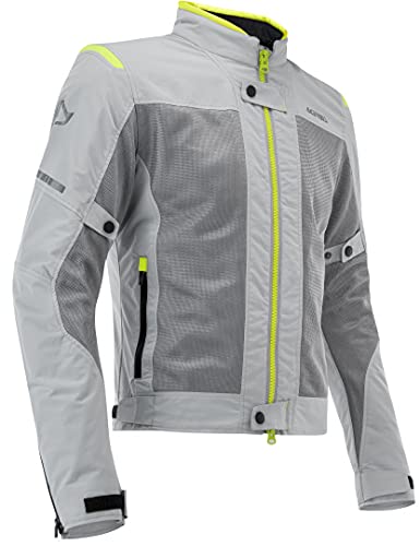 Acerbis Giacca Ce Ramsey Vented Lady Grigio/Giallo Xs