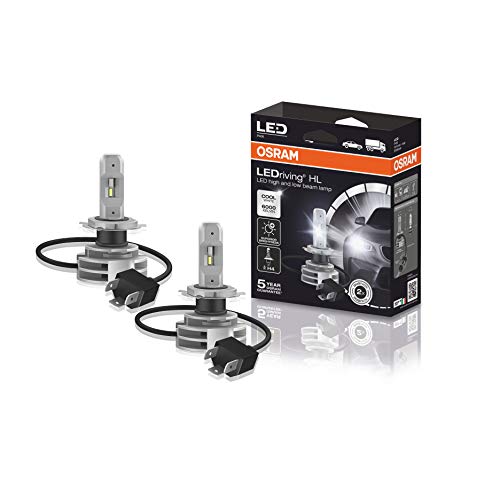 Osram Ledriving Hl - Proiettore Led Off-Road, Ultima Generazione, Per Proiettori Per Sostituire Le Lampade Alogene Convenzionali, 9726Cw, 12/24V, Bian