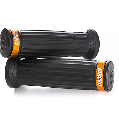 Circuit Equipment Ma014-21K Manopole Classic Per Scooter, Nero/Oro