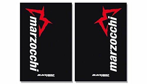 Adhesivos Crystal Horquilla Negro Marzocchi 2 Pcs Blackbird Racing 5015M