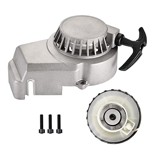 Goofit Avviamento A Strappo Minimoto Cinese Alluminio Sostituzione Per 2 Tempi 47Cc 49Cc Biciclette Ciclomotore E Scooter Pocket Pit Bike Atv Quad Go