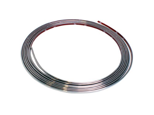 Eufab 30183 - Paracolpi Universale Cromato Per Portiere, 3,65 X 3,5 Mm