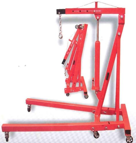 Gru Alza Motori Ripiegabile Portata Massima 1T 158X106X156 Cm