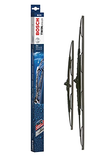 Tergicristalli Bosch Twin Spoiler 813S, Lunghezza 650Mm/475Mm, 1 Set Per Parabrezza Anteriore
