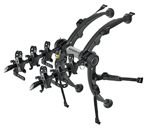 Nordrive N50010 Cyclus 3, Portabici Posteriore, Nero