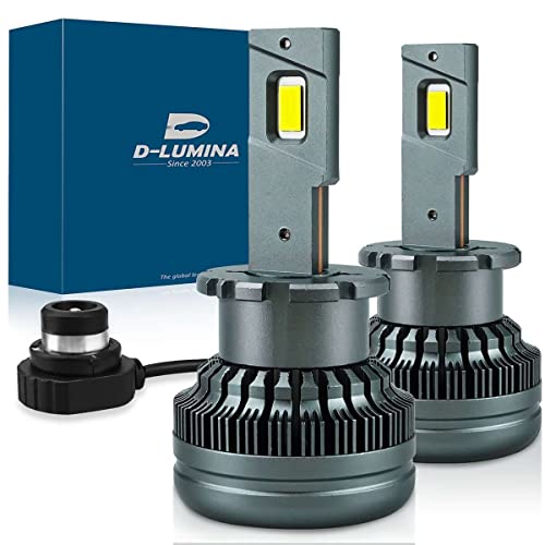 Kit Full Led Ultra Mini, D2S D2R 70W 6000K 13000 Lumen, 4 Volte Più Luminoso Rispetto Xenon Originale