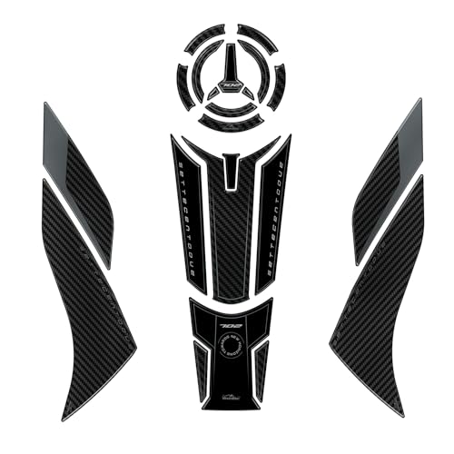 Resin Bike Kit Adesivi Moto Compatibile Con Benelli Trk 702 2023 Neutro. Protezioni Para-Serbatoio Base Da Urti E Graffi. Adesivi Resinati Con Effetto