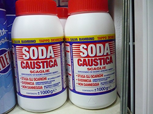 Il Brico Soda Caustica In Scaglie Kg.1 Ottima Per Sgorgare Sgrassare Sverniciare
