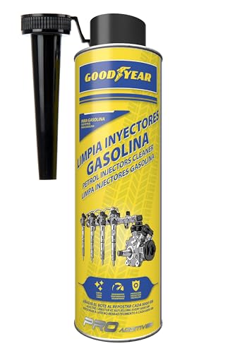 Goodyear Pro Additives Detergente Per Iniettori Di Benzina, Additivo Per Benzina 300 Ml