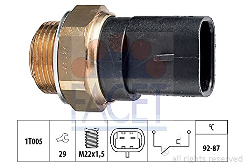 Facet 7.5031 Termocontatto, Ventola Radiatore