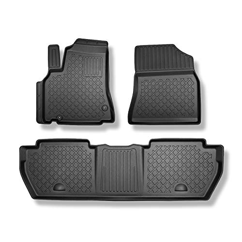 Mossa Tappetini Auto In Tpe Compatibili Con Citroen Berlingo Combi (2008-08.2018) - Tappeti Auto Neri - G