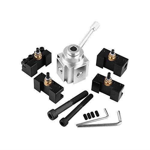 Mini Quick Change Tool Post Holders, Torretta Tornio, Rapido Cambio Alesatore Barra Di Rotazione, Kit Portautensili Per Tornio, Torretta Per Tornio A