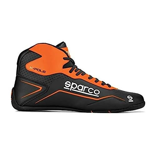 Sparco Scarpe K-Pole Taglia 41 Nero / Fluo Or