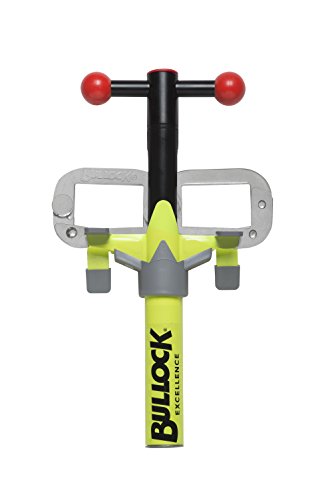 Bullock Excellence 146162 Modello X - Blocca Pedali, Antifurto Per Auto Con Cambio Manuale, Giallo
