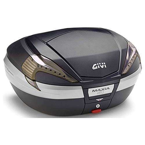 Givi V56Nnt Maxia 4 Tech Monokey Bauletto In Effetto Carbonio E Riflettori Trasparenti