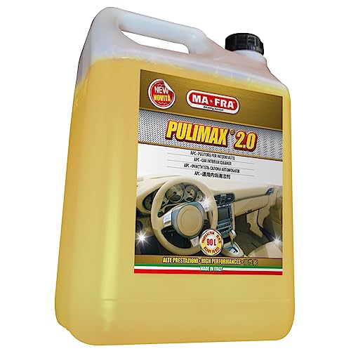 Ma-Fra, Pulimax 2.0, Apc Detergente Universale Per Interni Auto, Pulisce E Rinnova Le Superfici, Formato Da 4500Ml