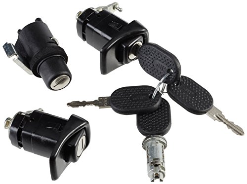 85/104 Kit Serrature Porte Cofano Cilindretto + 4 Chiavi