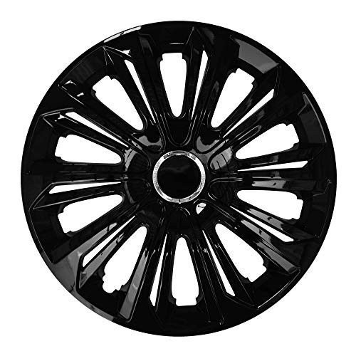 4× Nrm Radkappen Strong 16″ Schwarz