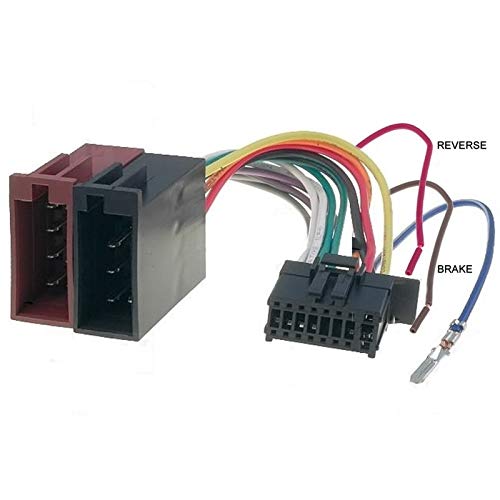 Sound-Way Cavo Adattatore Cablaggio Connettore Iso Compatibile Con Autoradio Pioneer 16 Pin