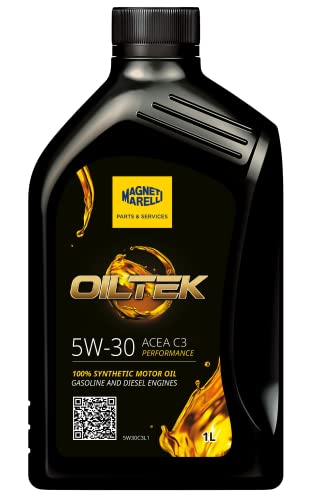 Magneti Marelli Parts & Services - Olio Motore 5W30 Diesel E Benzina, Olio 5W30 C3 Oiltek Performance 140550061426 - Accessori Auto E Pulizia Motore,
