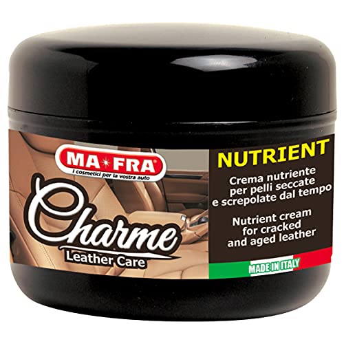 Ma-Fra, Charme Nutrient, Crema Nutriente E Deteregente Per Auto, Pulisce Gli Interni In Pelle, Contrasta Il Deterioramento, 150Ml