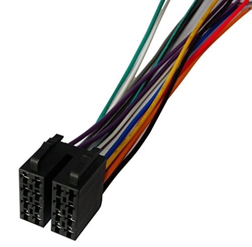 Aerzetixaerzetix, Connettore S Spina Iso 8 + 5 Per 2 Per Autoradio, Precablato. Alimentazione Universale + Altoparlanti.