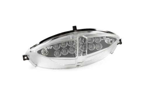 Fanale Posteriore Str8 Lexus Led, Incl. Funzione Di Indicatore Di Direzione Per Peugeot Speedfight 2, Con Marchio Di Controllo