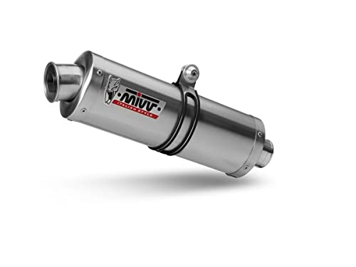 Mivv Y.018.Lx1 Yamaha T-Max 500 2001 / 2007 Impianto Completo 2X1 Oval Inox