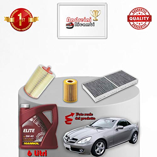 Kit Tagliando Filtri E Olio R171 Slk 200 120Kw 163Cv Dal 2004 ->