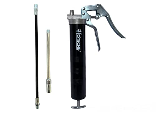 Taniashop Pompa Ingrassatore Manuale 500Cc Pistola Grasso Ingrassatrice Pistol Grip Grease Gun Pistola Ingrassatore Con Tubo Flessibile Prolunga In Me
