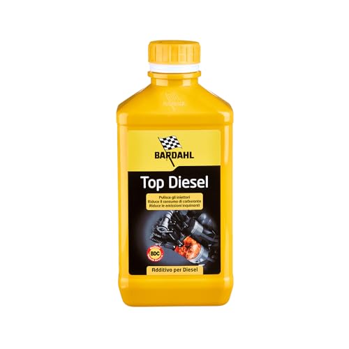Bardahl - Additivo Top Diesel, Lubrifica La Pompa Di Alta Pressione, Protegge Tutto Il Sistema Di Alimentazione, Riduce I Consumi Di Carburante E Le E