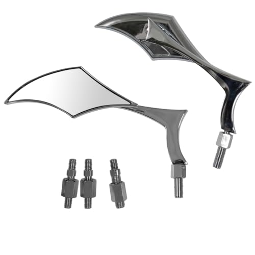 A Pro Rearview Custom Mirrors Style Motorcycle Chrome Motorbike Handlebar