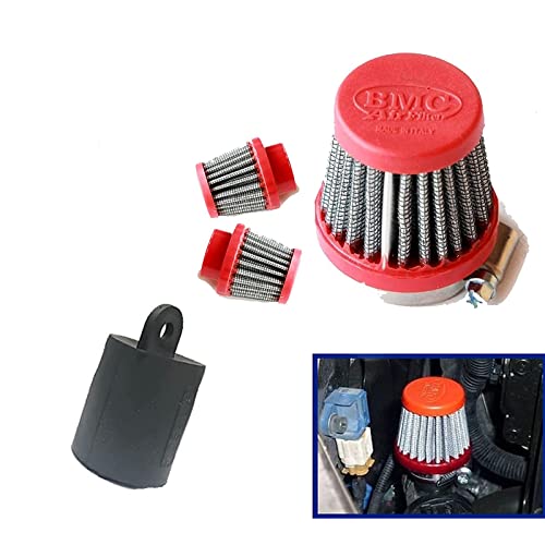 W-Parts Kit Filtro Conico Bmc + Tappo Alfa Romeo Mito 1.4 T-Jet Sfiato Esterno Pop Off
