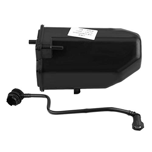 Scatola Metallica In Carbonio Suuonee, Scatola Metallica In Carbone Attivo In Plastica Abs Contenitore E Tubo Carbone Per 1K0201801E, Nero