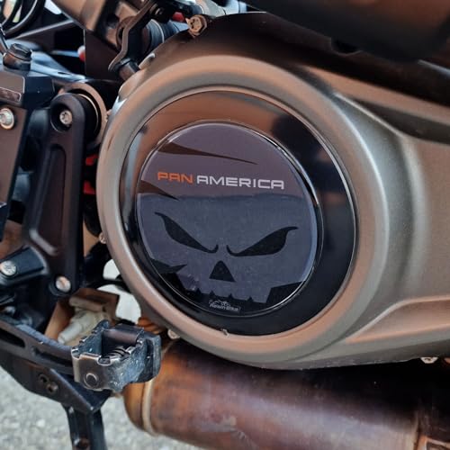 Resin Bike Adesivi Moto Compatibile Con Harley Davidson Pan America 1250 2020-2023. Protezione Carter Variatore Da Urti E Graffi. Adesivi Resinati Con