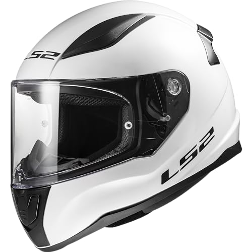 Ls2, Casco Moto Integrale Rapid Ii Solid White, M