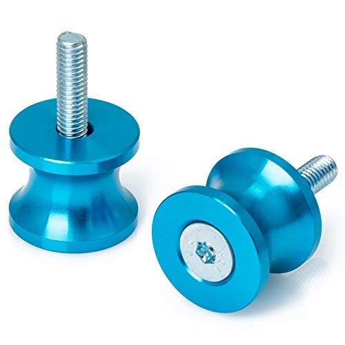 Coppia Supporti Cavalletto Moto Nottolini Accessori Alzamoto Vite M 0 6 Blu