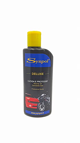 Synpol Deluxe Crema Lucidante E Protettiva Per Auto, 200 Ml