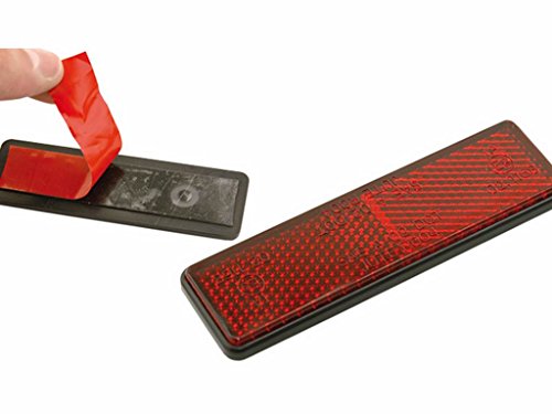 V Parts Riflettore Rettangolare Con Adesivo 91X25 Omologato