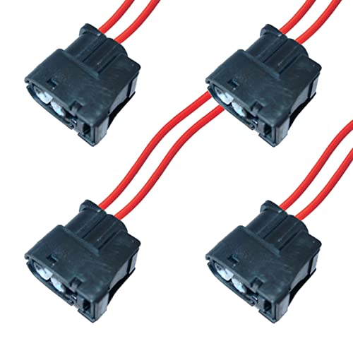 Connettore Di Ricambio Per Auto – Bobina Di Accensione Benzina – 1Jz 2Jz 1Uz 4Ag 3Sg Rx7 (4 X Female) Con Cavo 7283822630, 7283-8226-30, 90980-11246
