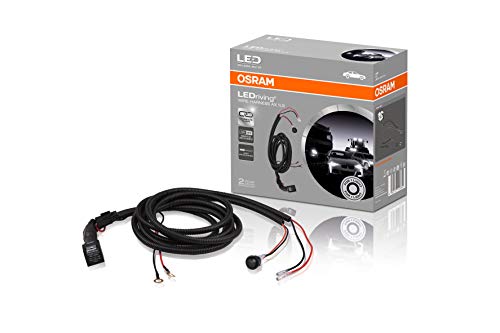 Osram Ledriving Wire Harness Ax 1Ls, Cablaggio Per Strisce Luminose Auto, Kit Cablaggio Barra Luminosa, Set Cavi Per L'Installazione Di Una Sorgente L