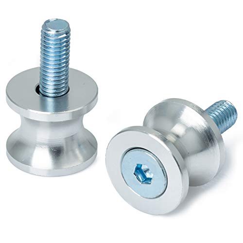 Coppia Supporti Cavalletto Moto Nottolini Accessori Alzamoto Vite M 0 8 Argento