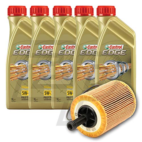 5 Litri Olio Motore Edge 5W30 + Filtro Olio Tagliando (5W30192/Fo)
